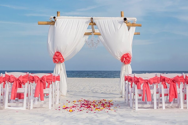 Plan Your Dream Beach Wedding in Orange Beach, Alabama Alabama Beach Wedding Packages Princess Big Day Weddings