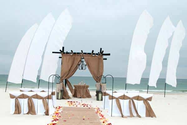 Home Alabama Beach Wedding and Reception Planner Big Day Beach Wedding Burlap Iron 2 1 Big Day Weddings