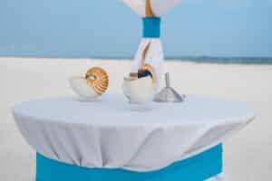 Decor Alabama Beach Wedding and Reception Planner Big Day Weddings Sand Ceremony Ocean Blue 1 Big Day Weddings